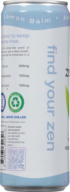 slide 3 of 5, Zenjoy Lavender Black Tea Relaxation Drink 12 fl oz, 12 fl oz