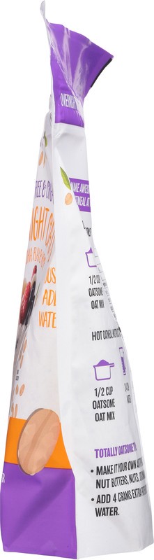 slide 3 of 5, Oatsome Overnight Original Oats with Chia, Flax & Hemp 12 oz, 12 oz