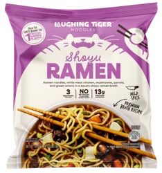 Laughing Tiger™ Shoyu Ramen Noodle Soup Frozen Meal, 18 oz
