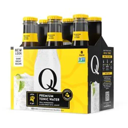 Q Mixers Tonic Water Bottles