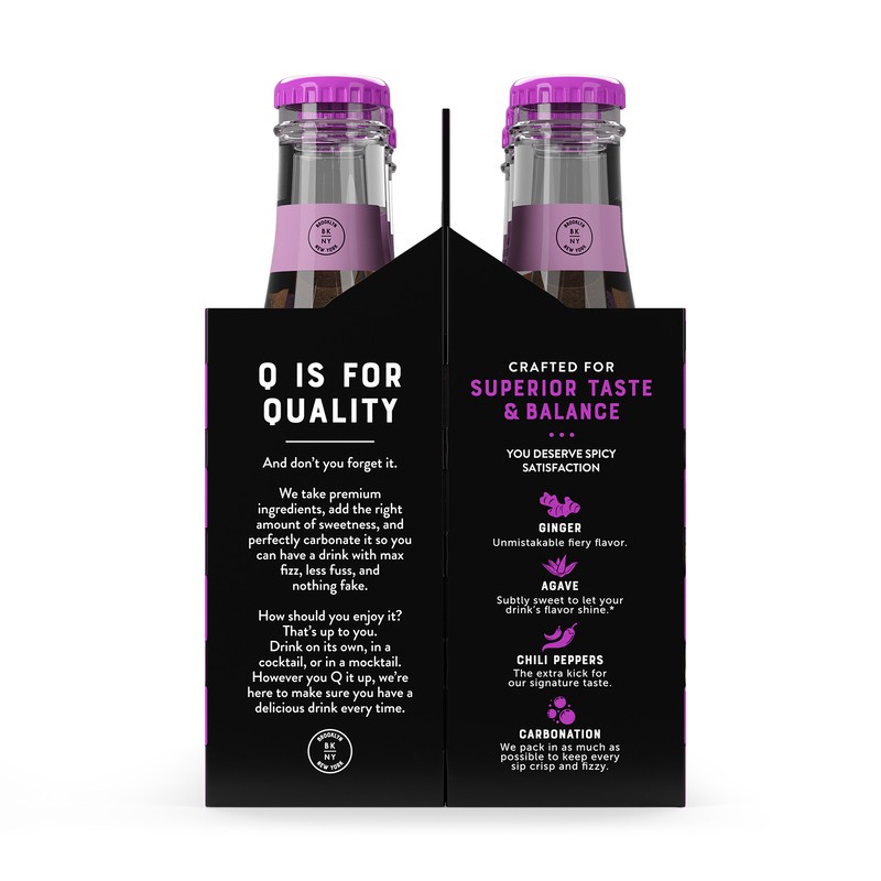 slide 4 of 5, Q Mixers Ginger Beer Bottles, 6 ct / 6.7 fl oz