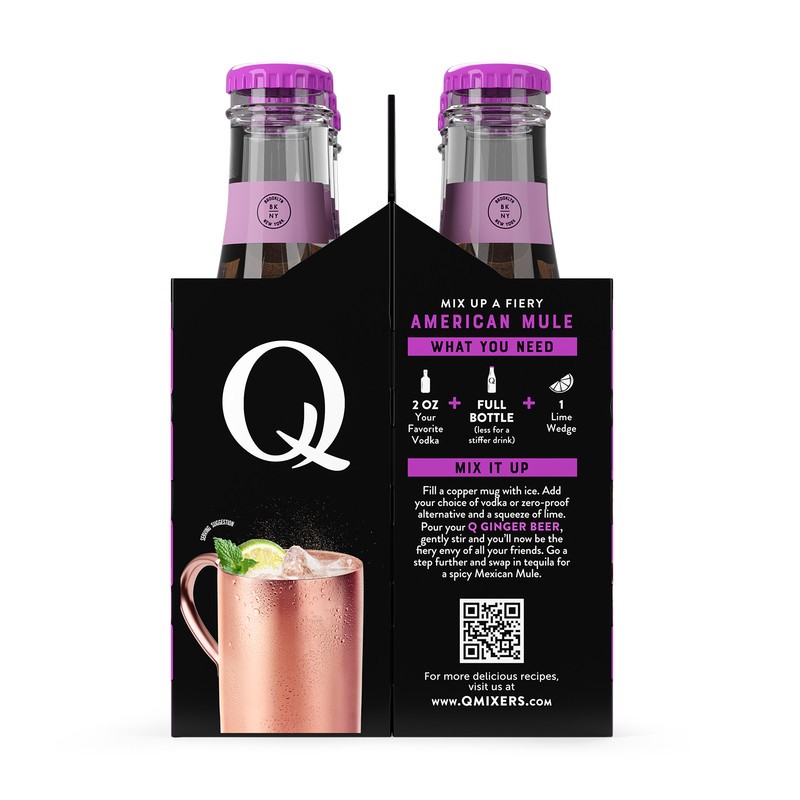 slide 2 of 5, Q Mixers Ginger Beer Bottles, 6 ct / 6.7 fl oz