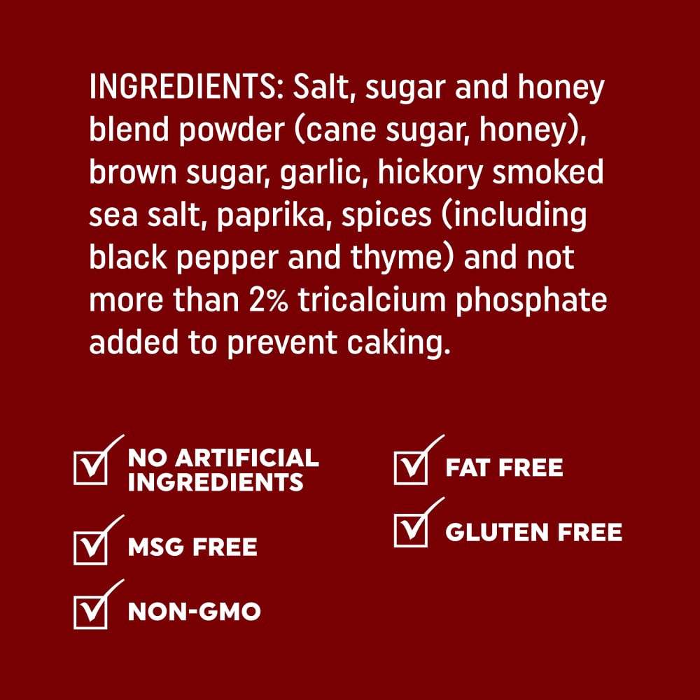 slide 3 of 6, Fire & Smoke Society Honey Garlic Sweet BBQ Rub 6.5 oz, 6.5 oz