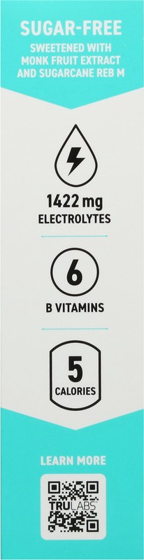 slide 3 of 5, TruLabs Peach Mango Electrolyte Drink Mix, 16 ct
