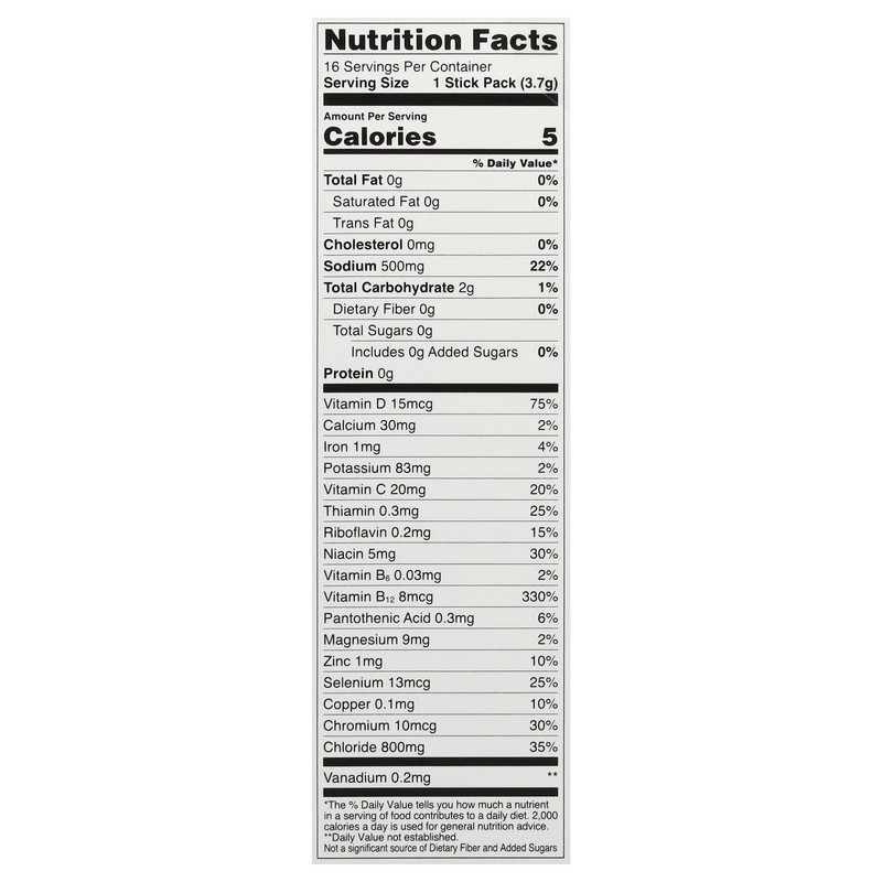slide 4 of 5, TruLabs Peach Mango Electrolyte Drink Mix, 16 ct