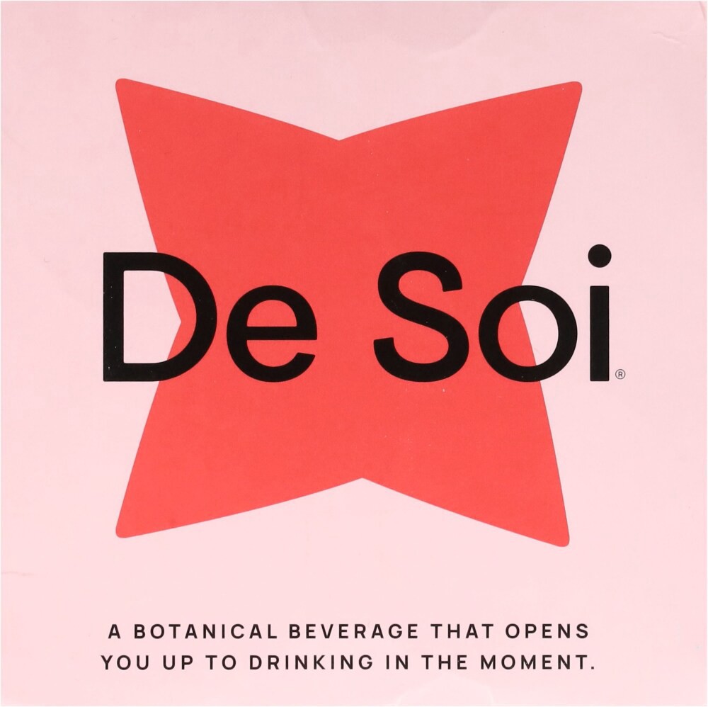 slide 4 of 6, De Soi Sprklng Bev Tres Rose, 4 ct; 8.4 oz