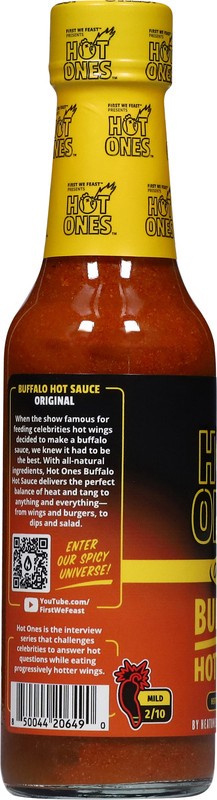 slide 2 of 5, Hot Ones Buffalo Original Hot Sauce 5 fl oz, 5 oz