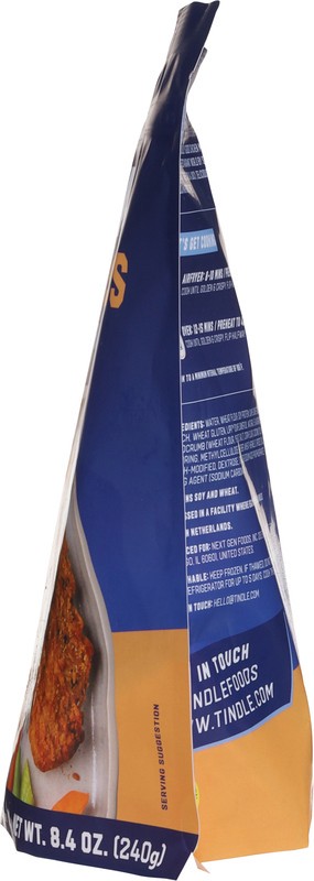 slide 3 of 5, Tindle Chicken Pb Wings, 9.1 oz