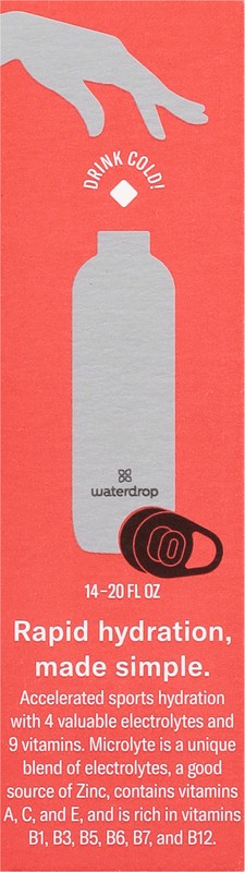 slide 2 of 5, Waterdrop Microlyte Zero Sugar Grapefruit Electrolyte Hydration Cubes - 0.97 oz, 0.97 oz