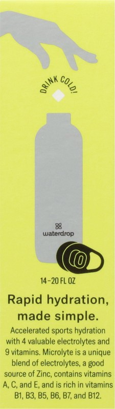 slide 3 of 5, Waterdrop Microlyte Melon, 12 ct