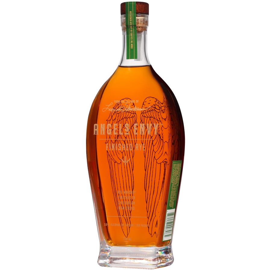 slide 6 of 6, Angel'S Envy Finished Rye Whiskey Finished In Caribbean Rum Casks 50% 75Cl/750Ml, 750 ml