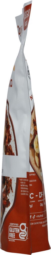 slide 3 of 4, NuTrail No Sugar Added Sweet & Crunchy Dark Chocolate Nut Granola 8 oz, 8 oz