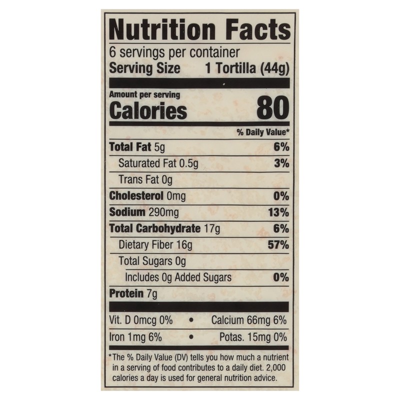 slide 3 of 5, Hero Flour Tortillas 6 Each, 6 ct