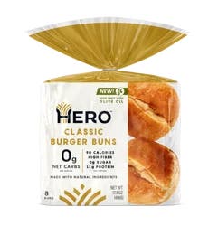 Hero Classic Hamburger Buns - 17.5 oz