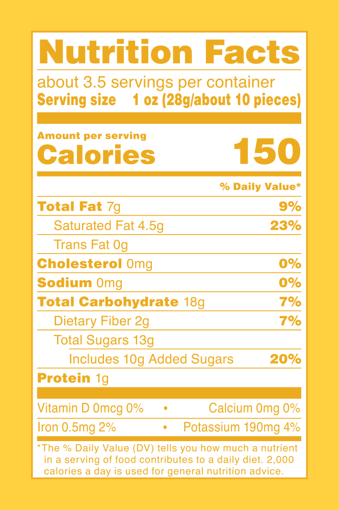 slide 2 of 6, Tru Fru Freeze Dried Bananas in Dark Chocolate, 3.4 oz, 3.4 oz