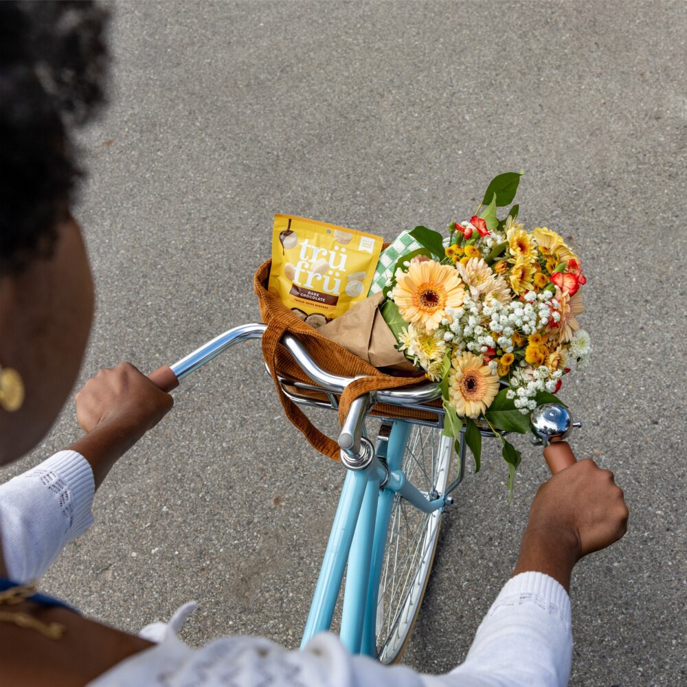 slide 3 of 6, Tru Fru Freeze Dried Bananas in Dark Chocolate, 3.4 oz, 3.4 oz