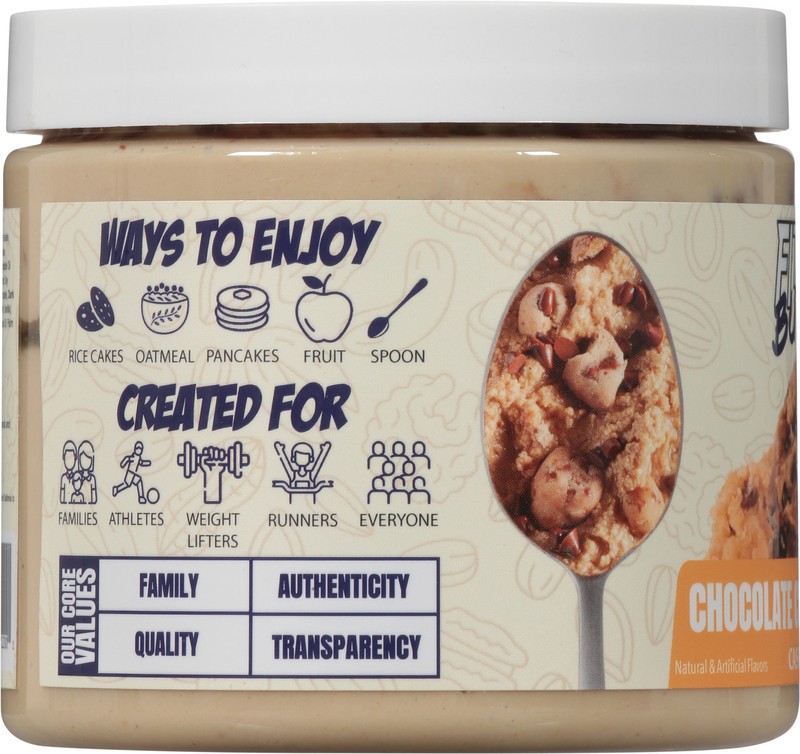 slide 2 of 5, Fit Butters Chocolate Chip Cookie Dough Cashew Butter 16 oz, 16 oz