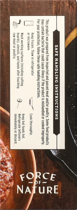 slide 2 of 5, Bison & Beef Patties Gf Iqf, 10 oz