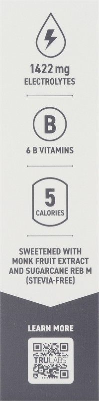slide 3 of 5, TruLabs Hydrate Strawberry Lemonade Electrolyte Drink Mix with Pink Himalayan Salt 6 - 0.13 oz Stick Packs, 6 ct / 0.13 oz