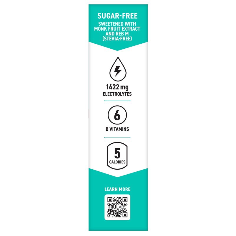 slide 4 of 5, TruLabs Hydrate Strawberry Lemonade Electrolyte Drink Mix with Pink Himalayan Salt 6 - 0.13 oz Stick Packs, 6 ct / 0.13 oz