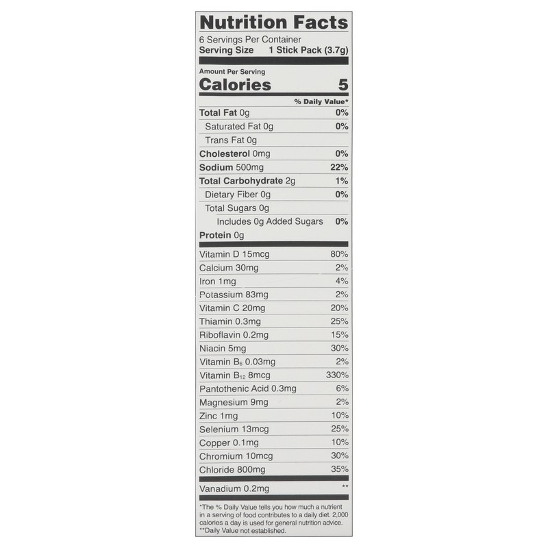 slide 2 of 5, TruLabs Hydrate Strawberry Lemonade Electrolyte Drink Mix with Pink Himalayan Salt 6 - 0.13 oz Stick Packs, 6 ct / 0.13 oz