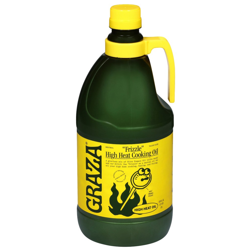 slide 2 of 4, Graza Frizzle High Heat Cooking Oil Value Size 67.6 fl oz, 67.6 fl oz