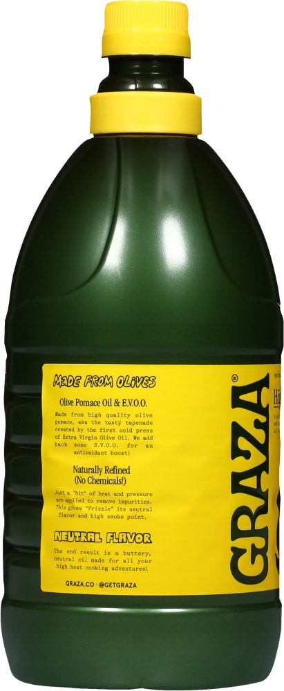 slide 4 of 4, Graza Frizzle High Heat Cooking Oil Value Size 67.6 fl oz, 67.6 fl oz
