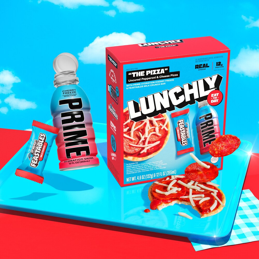 slide 4 of 6, Lunchly Pizza Party Meal Kit, 1.21 lb