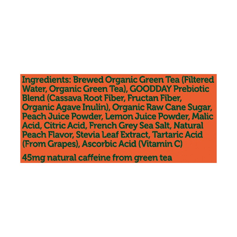 slide 4 of 4, Halfday Peach Iced Tea, 12oz Cans, 4pk, 4 ct