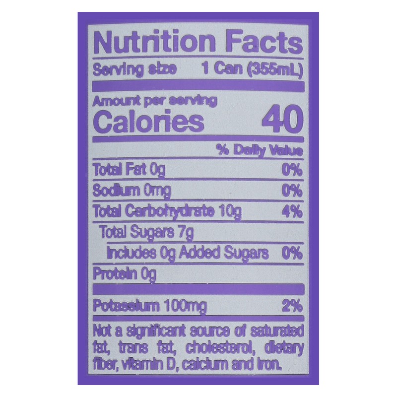 slide 4 of 5, Spindrift Concord Freeze Soda 12 fl oz, 12 fl oz