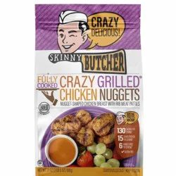 Skinny Butcher Crazy Grilled 21oz Chicken Nuggets