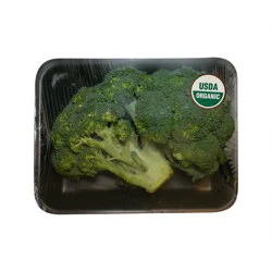 Organic Broccoli Crowns Tray