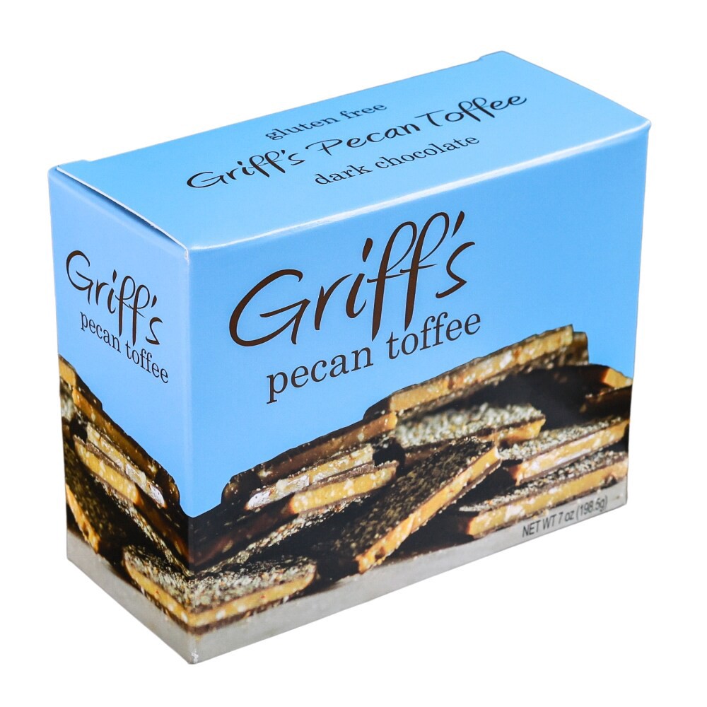 slide 2 of 4, Griff's Pecan Toffee - 7 oz, 7 oz
