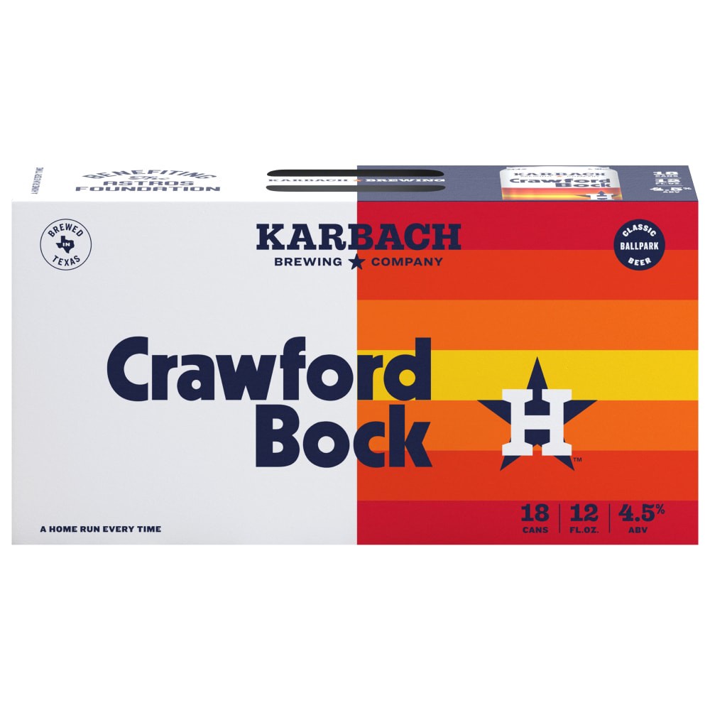 slide 2 of 4, Karbach Brewing Co. Karbach Crawford Bock, 18 ct; 12 oz