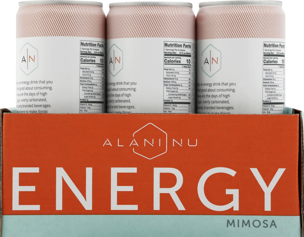 slide 7 of 10, Alani Nu Energy Orange Kiss 12 Ounce 6 Pac, 6 ct; 12 oz