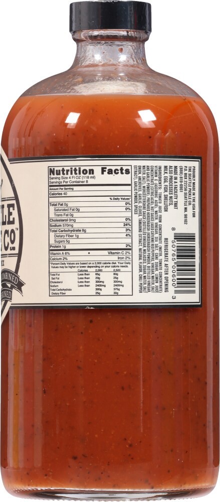 slide 3 of 3, Seattle Pickle Co Bloody Mary Mix - 32 fl oz, 32 fl oz