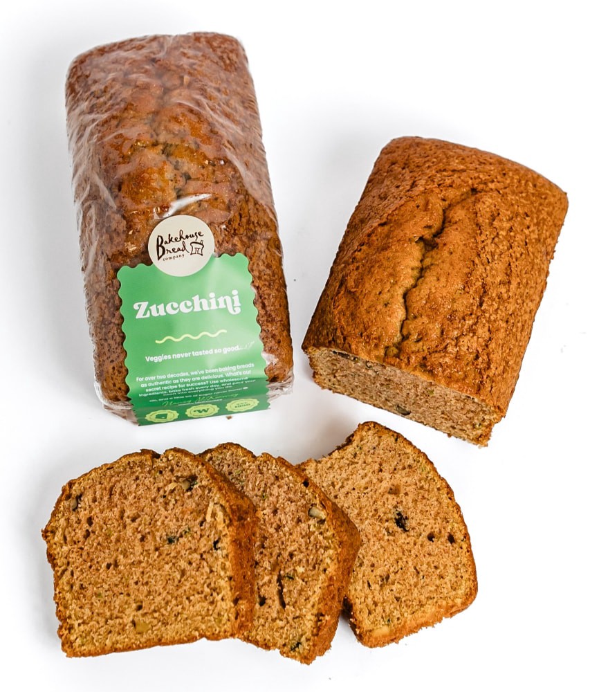 slide 2 of 4, Bakehouse Zucchini Bread, 14 oz