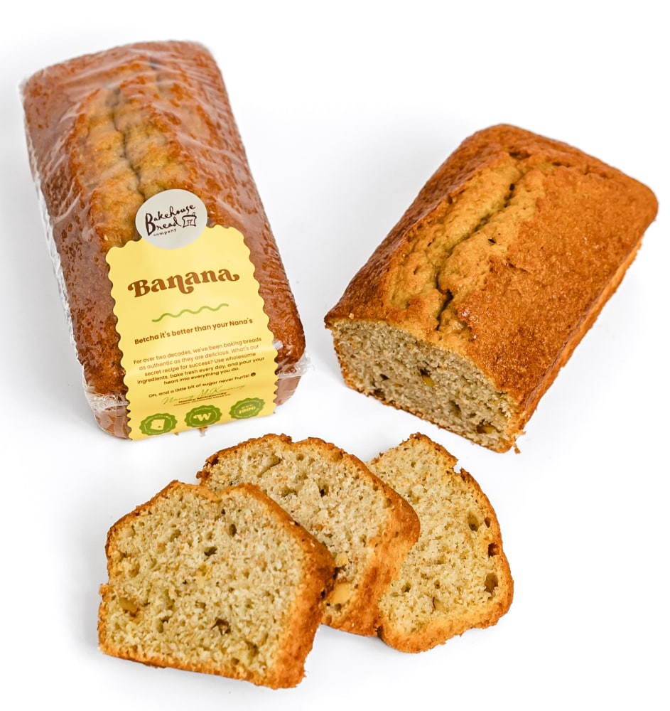 slide 4 of 4, Bakehouse Bread Company Banana Bread, 14 oz