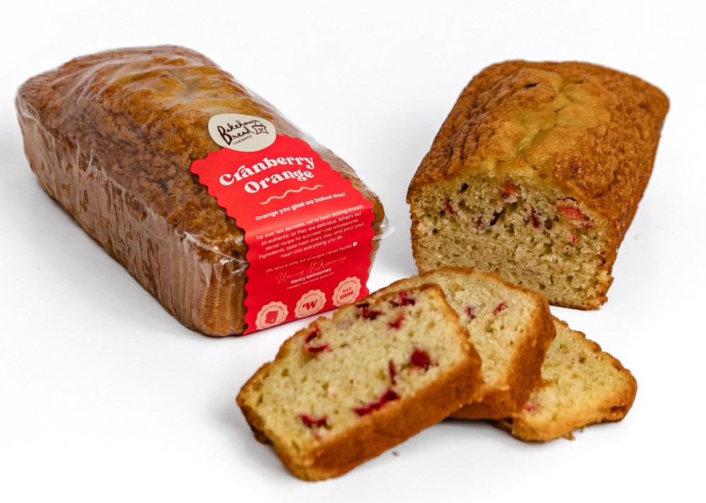 slide 2 of 4, Bakehouse Cranberry Orange Bread, 14 oz