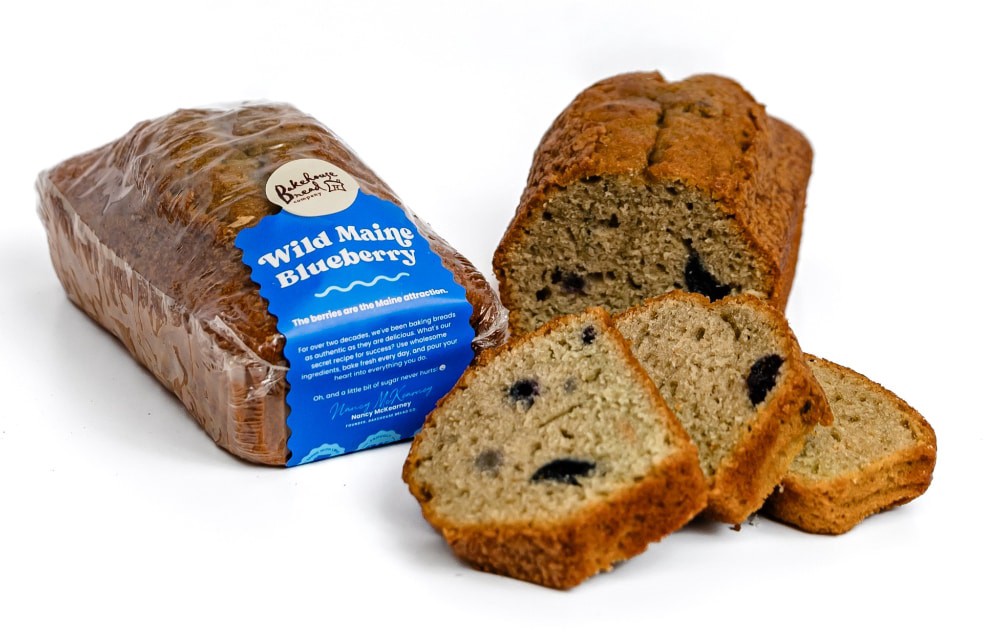 slide 4 of 4, Bakehouse Artisan Wild Maine Blueberry Bread, 14 oz