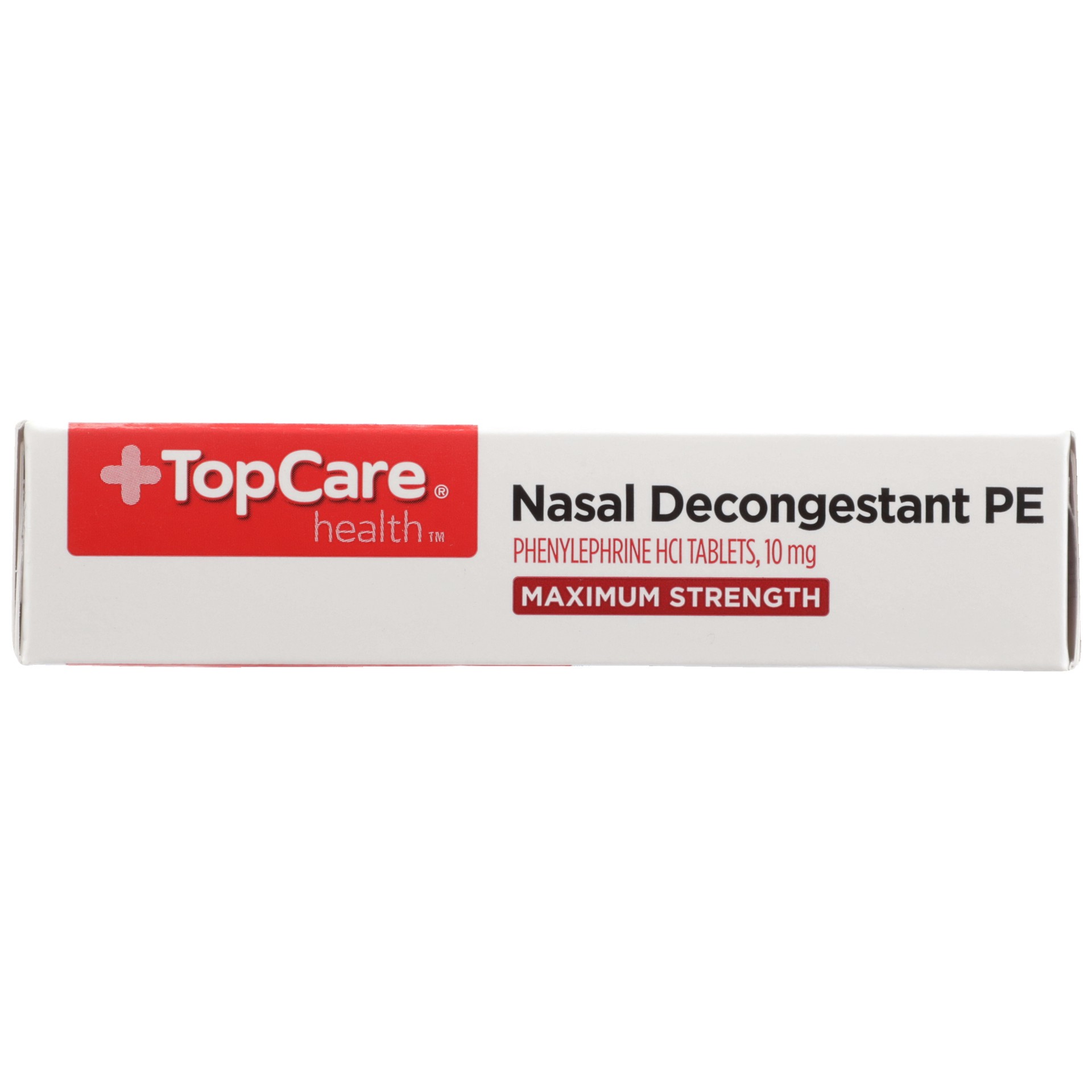 slide 6 of 6, TopCare Top Care Nasal Decongestant Pe Maximum Strength Non-Drowsy Tablets, 36 ct