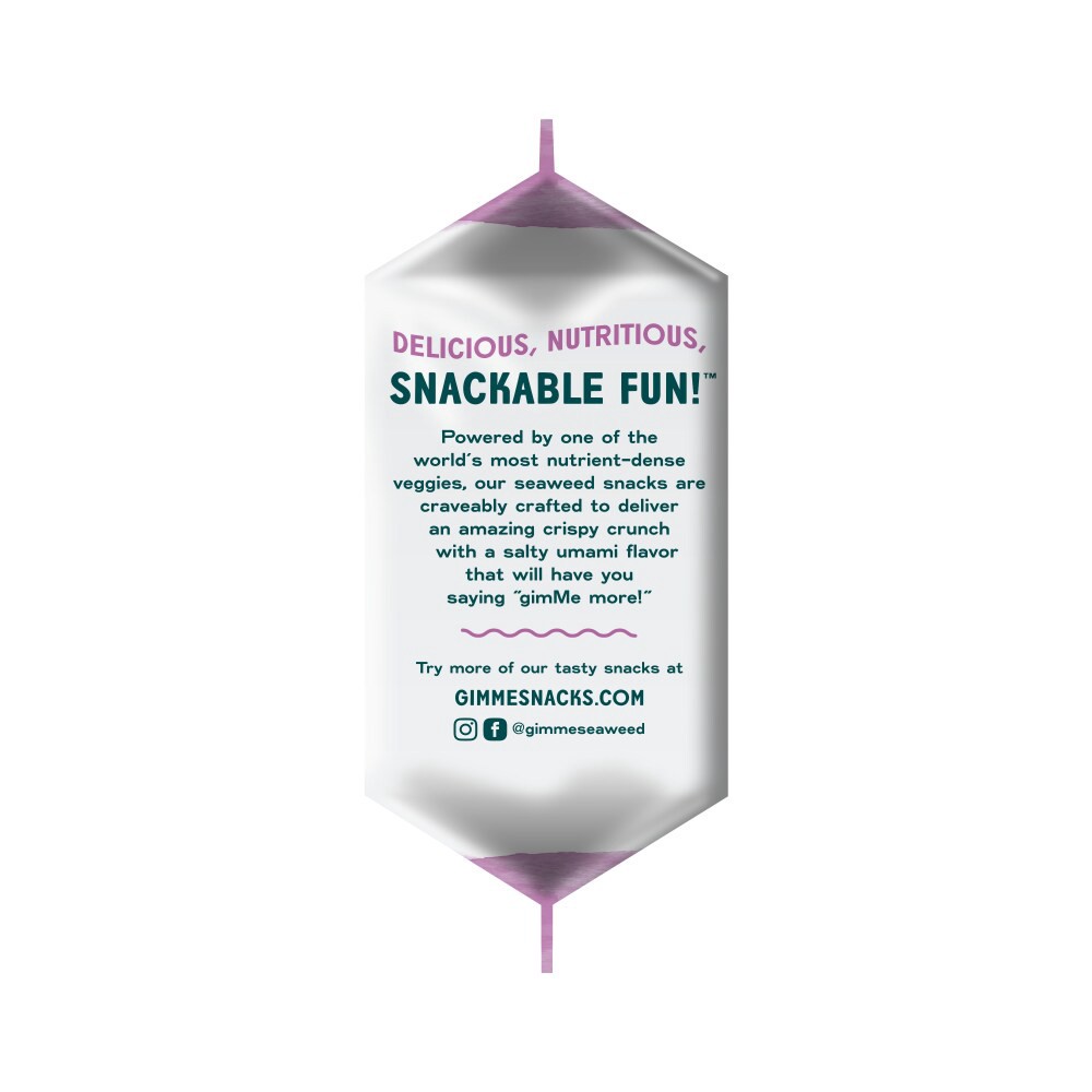 slide 3 of 4, gimme Seaweed Organic Premium Roasted Seaweed Snack, Teriyaki- 0.35 oz, 0.35 oz
