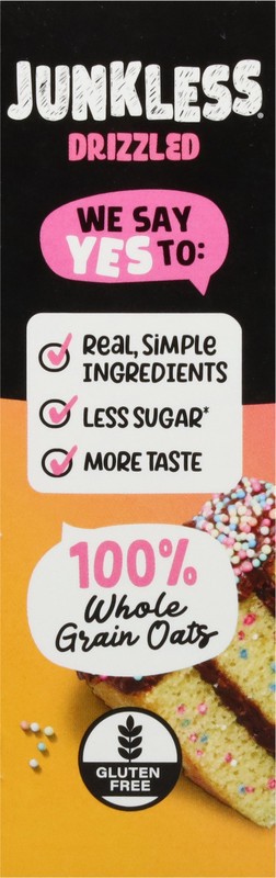 slide 5 of 5, Junkless Drizzled Chewy Birthday Cake Granola Bars 6 - 1.1 oz Bars, 6 ct