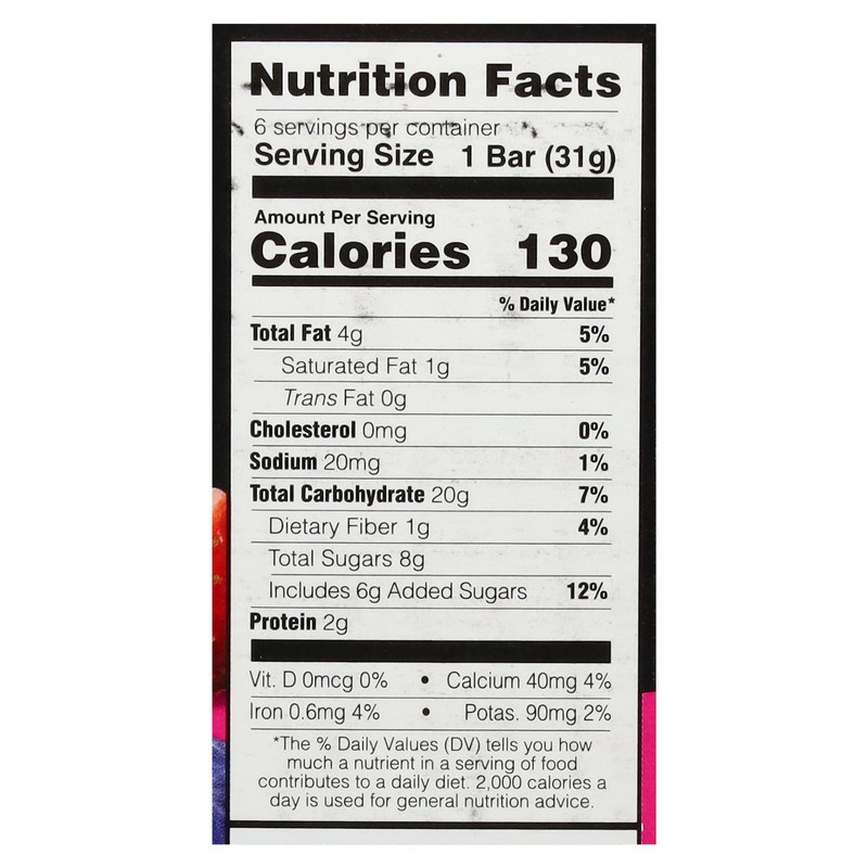 slide 5 of 5, JUNKLESS Berries & Cream Chewy Drizzled Granola Bars, 6 ct