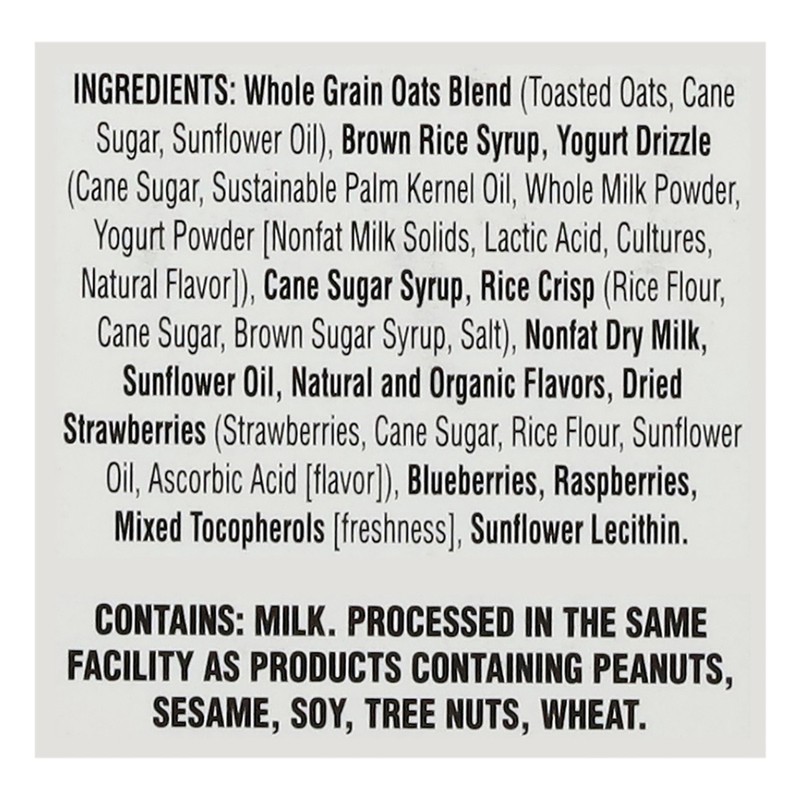 slide 4 of 5, JUNKLESS Berries & Cream Chewy Drizzled Granola Bars, 6 ct