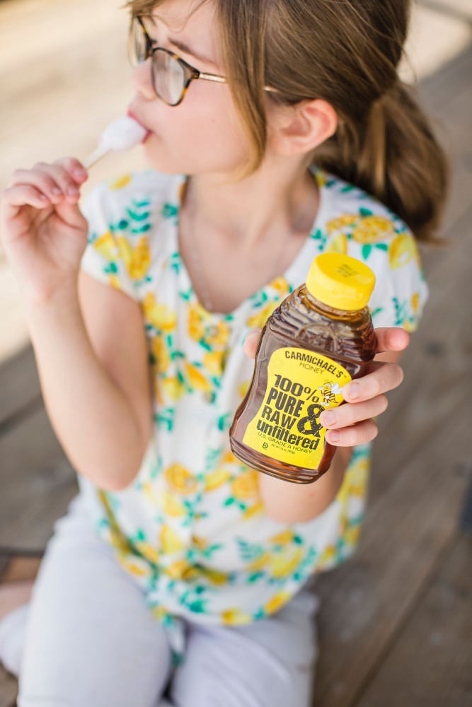 slide 2 of 5, Carmichael's 100% Pure & Raw Unfiltered Honey - 16 oz, 16 oz