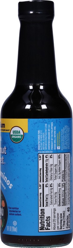 slide 5 of 5, Coconut Secret Soy-Free Less Sodium Teriyaki Sauce 10 fl oz, 10 fl oz