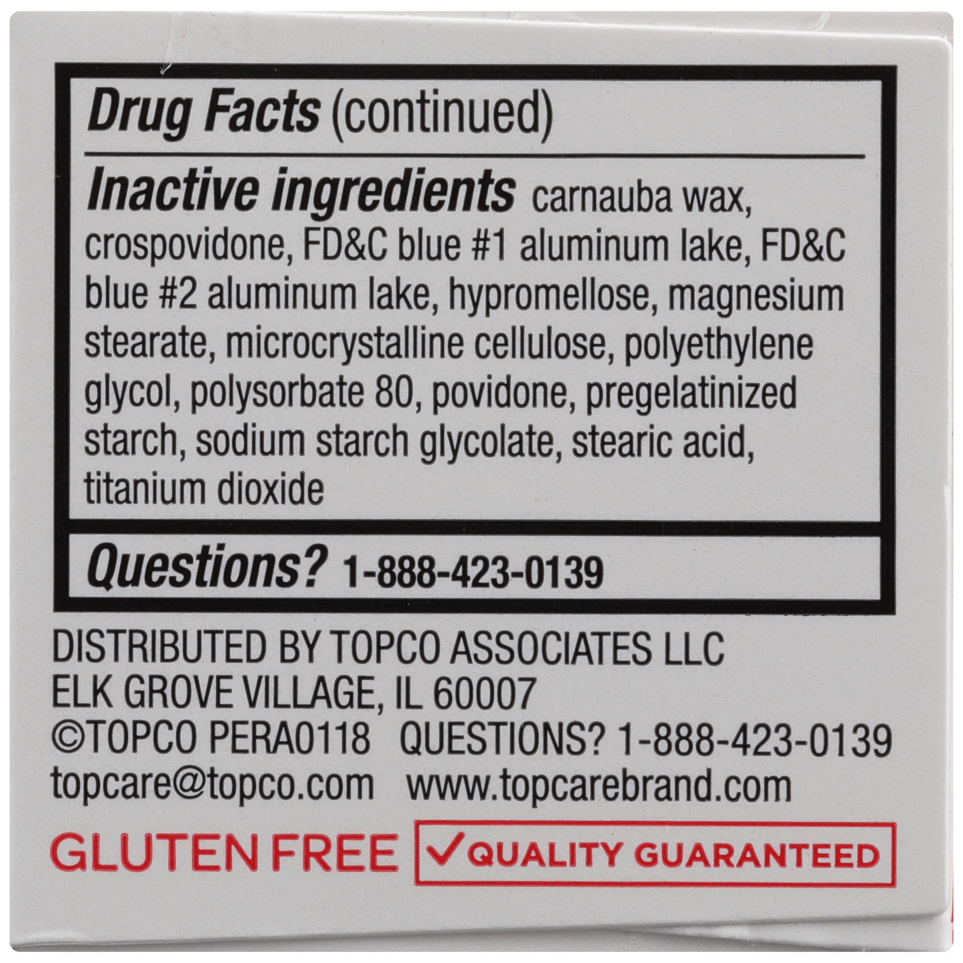 slide 6 of 6, TopCare Health Extra Strength Nighttime Pain Relief PM 50 Caplets, 50 ct