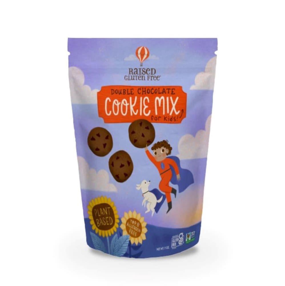 slide 2 of 2, Raised Gluten Free Double Chocolate Cookie Mix for Kids 11 oz, 11 oz
