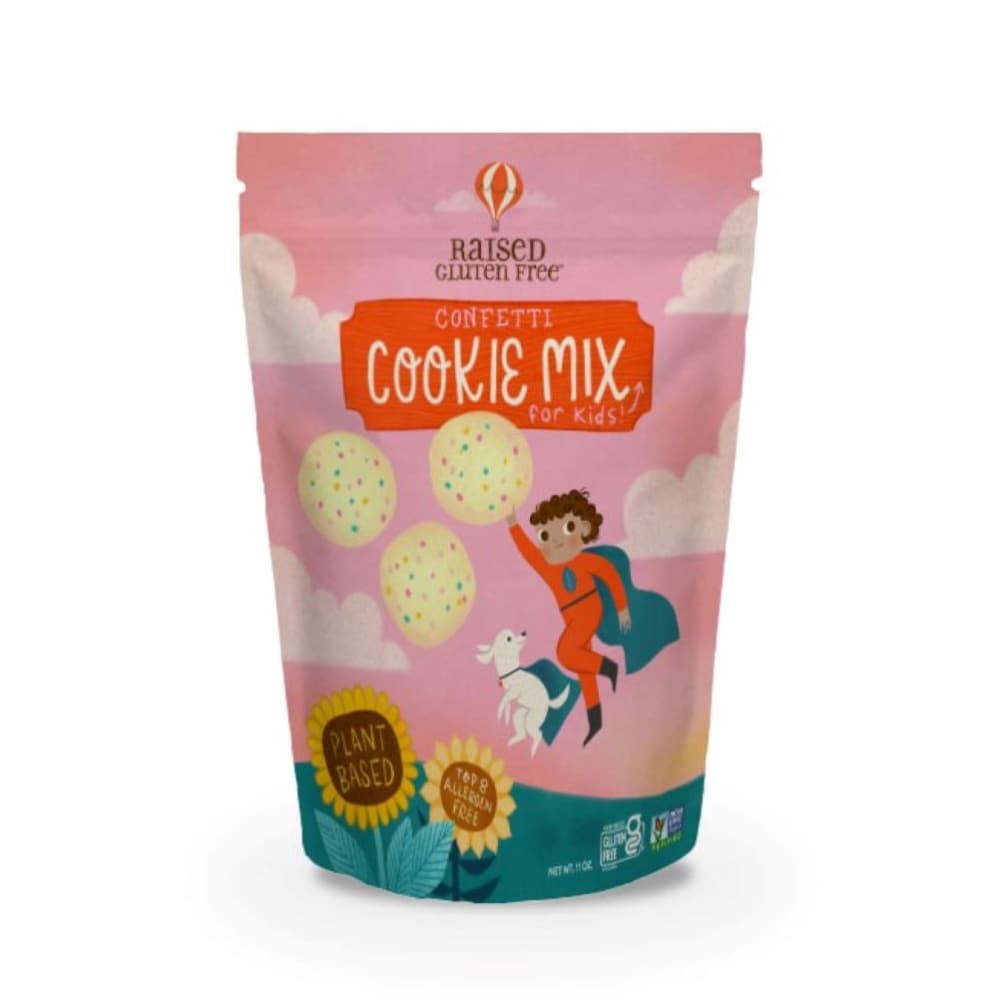 slide 2 of 2, Raised Gluten Free Confetti Cookie Mix for Kids 11 oz, 11 oz